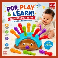 Spike the Fine Motor Hedgehog Learning Resource Toy Motor Skill Montessori Toys Baby Toy Spikes Hedg
