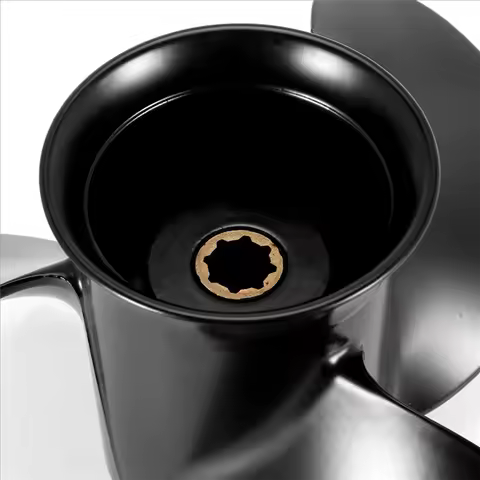 New!48-828158A12 Aluminum Boat Outboard Propeller 9X10 1/2 8 Spline Tooth 3 Blade Propeller For Merc