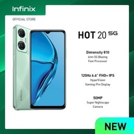 Infinix Hot 20 5G 4/128Gb Up To 7Gb Extended Ram - 6.6 Fhd+ 120 Hz -