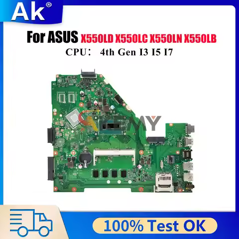X550LA Laptop Motherboard For ASUS VivoBook X550L X550LB X550LD Y581L R510L X552L X550LN X550LC Main