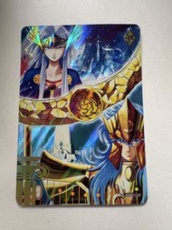 卡游 聖鬥士星矢 第一彈 聖衣覺醒SS-SSR-010(希露達與波賽頓)