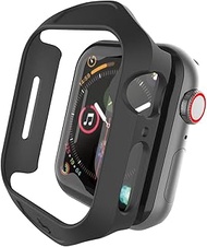 Rhino Brand Hard Case Bumper Stealth Light Armor - Protective Frame Compatible with 44mm Apple Watch - Black - Series 5