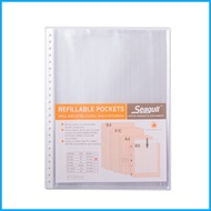 ∛ ❁ ➽ Seagull Clearbook Refill 10 Sheets