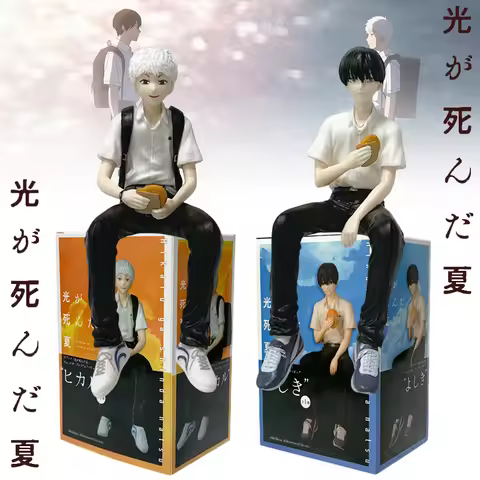 The Summer Hikaru Died Anime Hikaru & Tsujinaka Yoshiki Action Figures Model Figurine Hikaru ga Shin