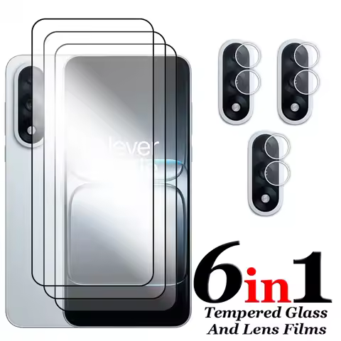6in1 For OnePlus Ace 5 Ultra Glass For OnePlus Ace 5 Ultra Tempered Glass 2.5D Full Cover Screen Pro