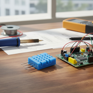 DHT11 Digital Humidity and Temperature Sensor Module  Modul Sensor Digital DHT11 untuk Kelembapan da