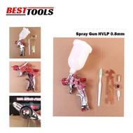 Spray Gun Mini - HVLP-8000 / spray gun HVLP tabung atas 0.8mm