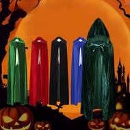 Kids & Adults Halloween Velvet Cape - Perfect for Witch or Vampire Costumes