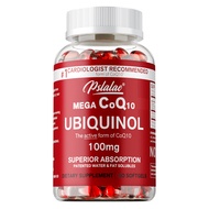 Mega Ubiquinol 100mg CoQ10 Siêu hấp thụ Thực phẩm bổ sung NA tự nhiên tan trong chất béo Tubig Coenz