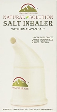 Himalayan Pink Salt Inhaler - All-Natural Respiratory Aid