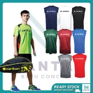 CARLTON BADMINTON SLEEVELESS TSHIRT YONEX Liningg Jersey Microfiber VICTOR SINGLET lee zii jia lee c