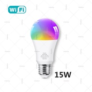 WiFi Zigbee Smart LED Light Bulb E27 E14 GU10 Dimmable RGBCW LED Lamp For Ewelink APP Alexa Google H