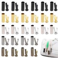 6pcs/3 Pairs Metal Shoelace Aglets, DIY Shoelace Tip Protector Alloy Aglet Replacement Suitable For 