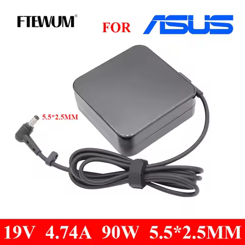 19V 4.74A 90W 5.5*2.5mm Laptop Adapter Charger ADP-90YD For ASUS Toshiba/Lenovo A53S A8J q550l k55a 