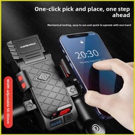 HQ5 4in1 Bike Phone Mount with LED Headlight Bike Horn Power Bank Function Outdoor Sports Cycling To
