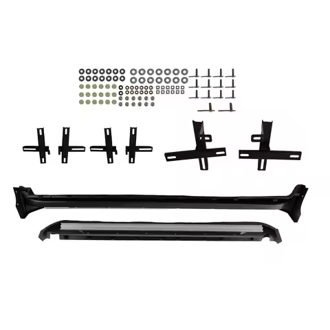 Black Side Running Board Steps for Nissan X-Trail T32 2014-2020 Aluminium Set