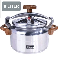 NEWEST OXONE: OX 2008 PRESSURE COOKER PRESTO ALUMINUM 8 LT ALUPRESS PAN