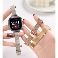 Stainless Steel Slim Wheat Watch Strap For Fitbit Versa 4 Strap fitbit sense 2 / Fitbit Versa 3 Stra