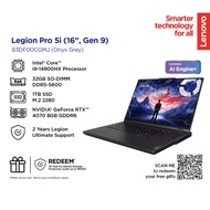 Lenovo Legion Pro 5 16IRX9 GeForce Laptop - Onyx Grey (i9-14900HX/32GB/1TBSSD/16") [Free Backpack] 8