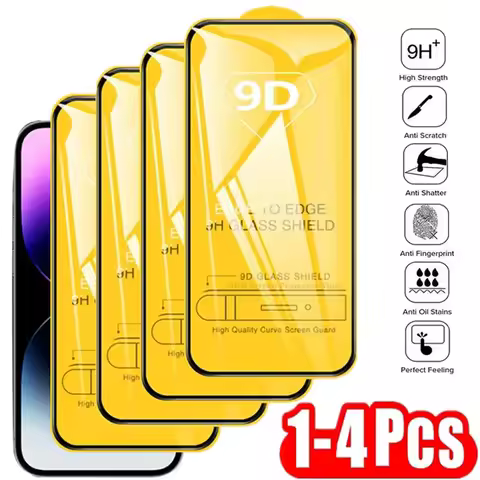 9D Full Cover Protective Glass For Huawei Y5 Y6 Y7 Y9 Prime 2018 2019 Pro Y6P Y6S Y7A Y7P Y8P Y8S Y9