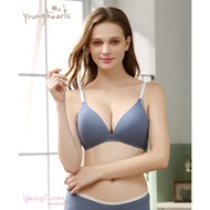 Young Hearts Young Curves Rib Cotton Triangle Bra C03-10191