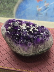 帝王紫水晶大牙平板(上帝指紋)