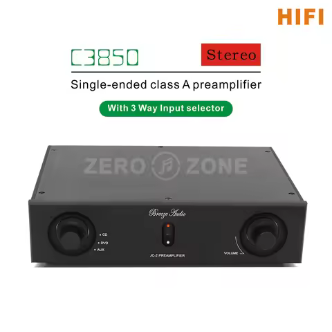 HIFI C3850 Single-ended Class A Preamplifier With 3 Way RCA input Reference Accuphase C3850 circuit