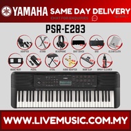Yamaha PSR-E283 61-Keys Keyboard w/Keyboard Bag, Keyboard Stand, Sustain Pedal ( PSR E283 PSRE283 ) 