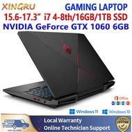 15.6”-17.3” HP/DELL/GALLERIA Gaming Laptop Core i7 4-8th with GPU NVIDIA GeForce GTX1060 1050ti Game