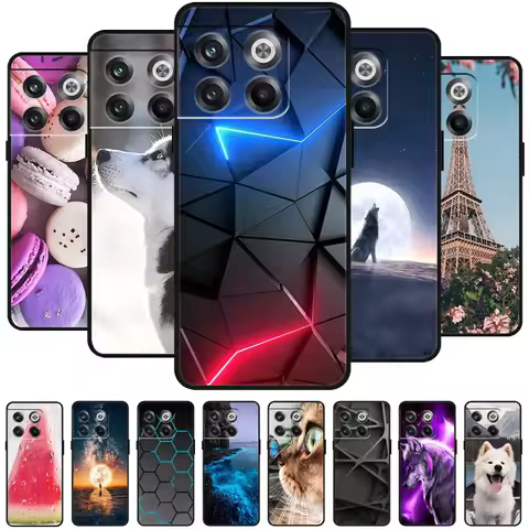 For OnePlus 10 Pro Case 10T Silicon Back Cover for OnePlus 10 T 10T Ace Pro 5G TPU Shockproof Full C
