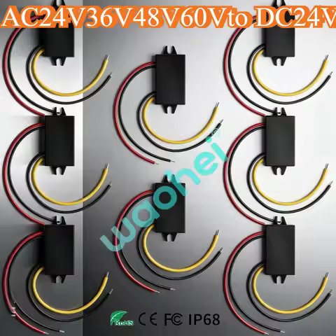 AC24V to DC 24V AC36V(22-40V) to 24V 1A 2A 3A Voltage Reduction Module Rating AC-DC Power Converter