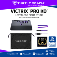 [OFFICIAL FIGHT STICK FOR PLAYSTATION] Turtle Beach Victrix Pro KO Leverless Fight Stick for PC Play
