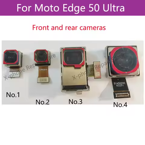 100% Original Rear Main Camera For Motorola MOTO Edge 50 Ultra Back Big Camera Module Part For Moto 
