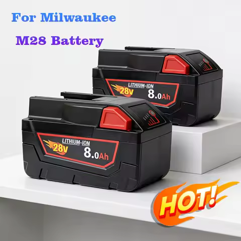 28V M28 Battery Compatible with Milwaukee M28/V28 Cordless Power Tools 48-11-2830 Universal Replacem