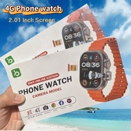 【SIM Card】Ultra Smart Watch With Sim Slot 4G Phone Call Android Smart Watch Full Screen Fitness Trac
