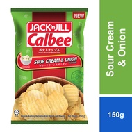 Jack 'n Jill Calbee Potato Chips Sour Cream 150g