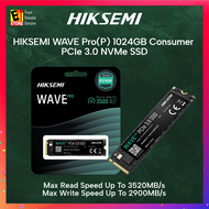 HIKSEMI SSD WAVE Pro (P) 256GB/512GB/1024GB PCIe 3.0 NVMe SSD - 5YRS WARRANTY