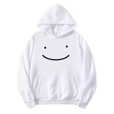 Dream Merch Hoodie Men O-Neck Kawaii Harajuku Dream Smp Hoodies Unisex Dream Team Graphic Sweatshirt