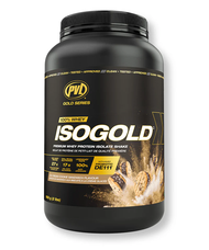 PVL Iso Gold Whey 100% Premium Whey Protein Isolate+Hydrolyzed - 2 Lbs พรีเมียมเวย์โปรตีนไฮโดรไลท์ ส