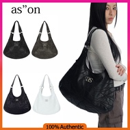 【ASON】BECKY SHOULDER BAG RICKY SHOULDER BAG BLACK/WHITE/BROWN