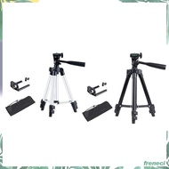 [Freneci] Phone Tripod Stand Aluminum Alloy Camera Tripod Comes with Cloth Bag Universal Clip Desktop Tripod Stand for Outdoor 65cm