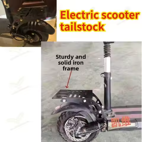 Rear Rack Luggage Bracket for Electric Scooter Modified Cargo Rack Stable Stand Replacement Parts fo