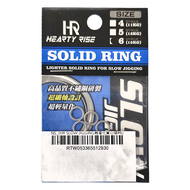 HEARTY RISE 哈帝來斯 SLOW JIGGING輕量化實心環 6 11個  SR-10  1包