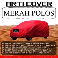 Selimut Sarung Body Cover Mobil Honda Jazz Outdoor Indoor Waterproof Anti Air Ada Pengikat Ban