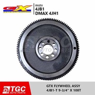 GTX FLYWHEEL ASSY 4JB1-T 9-3/4" X 108T ISUZU 4JB1 , DMAX 4JH1