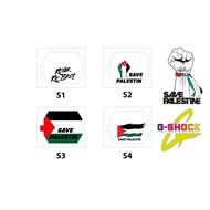 BACKLIGHT GSHOCK DW 6900 / 6600 / 002 CUSTOM P4LESTINE PALESTIN EDITION