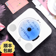 Wall-Mounted Cd Player Learning Player Student English Cd Retro Bluetooth Household Portable Music Ins Pleasant Listening