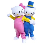 in stock New Hello Kitty Mascot Costume cat Mascot Costume cosplay mascot costume