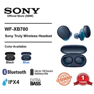 (Promo) Sony WF-XB700 Extra BASS Bluetooth True Wireless Earbuds Headset/Headphones with Mic