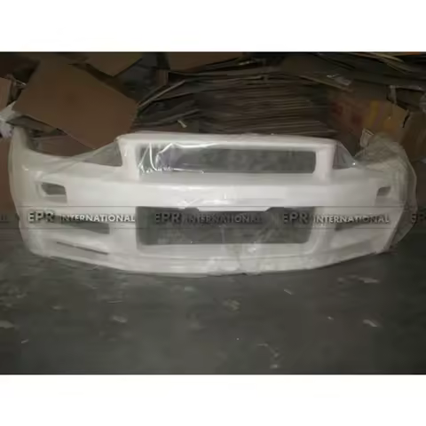 suitable forFiber Glass Car Parts Skyline R34 GTR Z-Tune Front Bumper (Under 5kg)